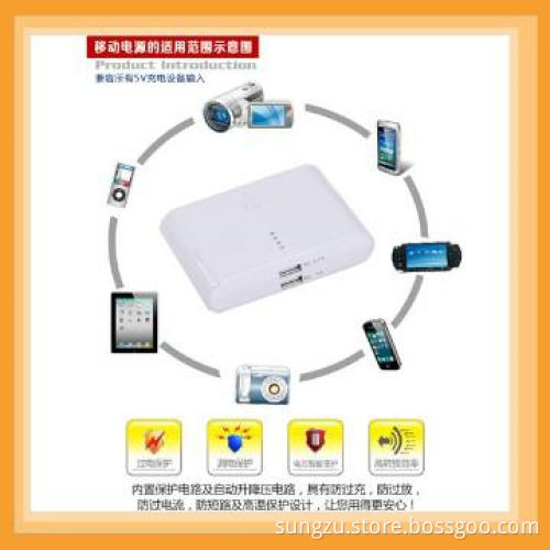 12000MAH Large Capacity Power Bank Battery Charger